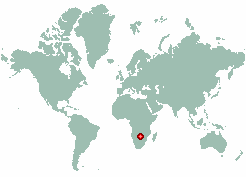 Pandamatenga in world map